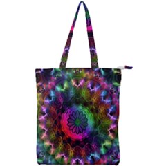 Pride Mandala Double Zip Up Tote Bag by MRNStudios