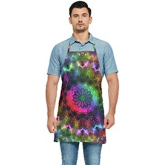 Pride Mandala Kitchen Apron by MRNStudios