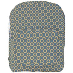 Polka-dots-gray Full Print Backpack by nate14shop