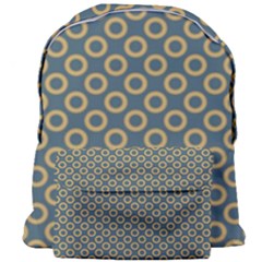 Polka-dots-gray Giant Full Print Backpack by nate14shop