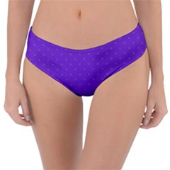 Polka-dots-lilac Reversible Classic Bikini Bottoms by nate14shop