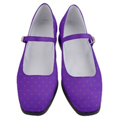 Polka-dots-lilac Women s Mary Jane Shoes by nate14shop