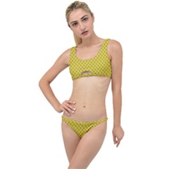 Polka-dots-light Yellow The Little Details Bikini Set by nate14shop