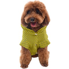 Polka-dots-light Yellow Dog Coat by nate14shop
