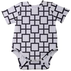 Square Baby Short Sleeve Onesie Bodysuit by nate14shop