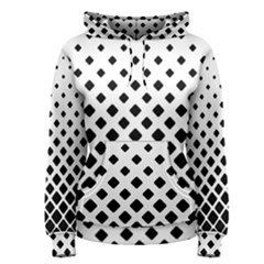 Square-background Women s Pullover Hoodie by nate14shop