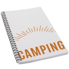 I Love Camping 5.5  x 8.5  Notebook