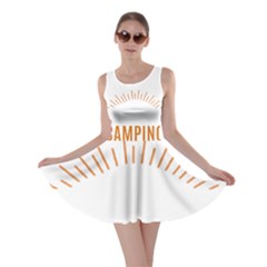 I Love Camping Skater Dress by PFashionArt