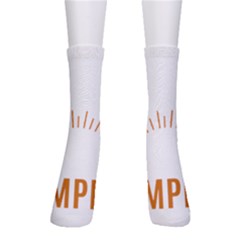 I Love Camping Crew Socks by PFashionArt