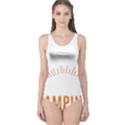 I Love Camping One Piece Swimsuit View1