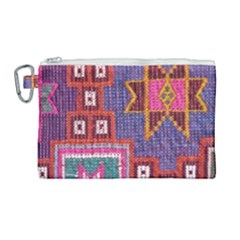 Abstrac-carpet Canvas Cosmetic Bag (large)