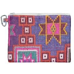 Abstrac-carpet Canvas Cosmetic Bag (xxl) by nate14shop