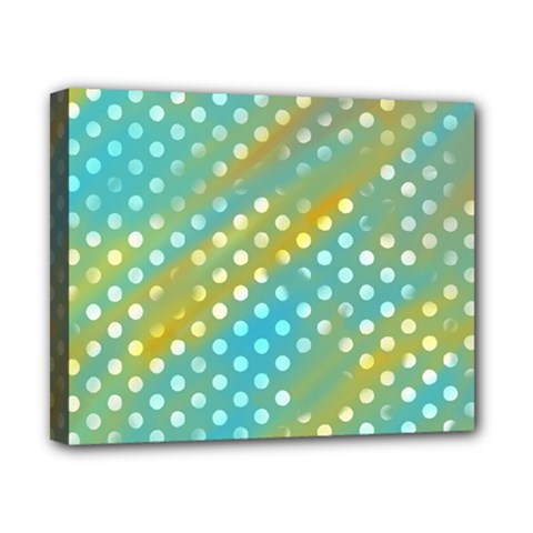 Abstract-polkadot 01 Canvas 10  X 8  (stretched)