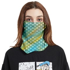 Abstract-polkadot 01 Face Covering Bandana (two Sides) by nate14shop