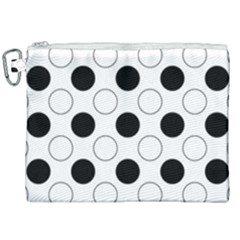 Abstract-polkadot 03 Canvas Cosmetic Bag (xxl) by nate14shop
