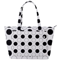 Abstract-polkadot 03 Back Pocket Shoulder Bag  by nate14shop