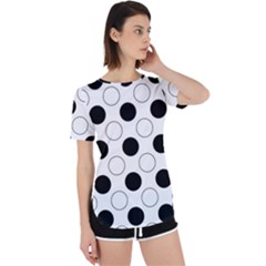 Abstract-polkadot 03 Perpetual Short Sleeve T-shirt by nate14shop