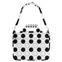 Abstract-polkadot 03 MacBook Pro 16  Shoulder Laptop Bag View1