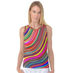 Abstract-calorfull Women s Basketball Tank Top by nate14shop