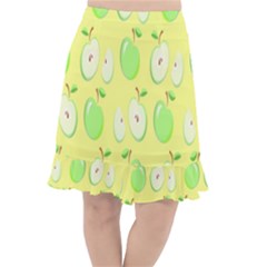 Apples Fishtail Chiffon Skirt by nate14shop