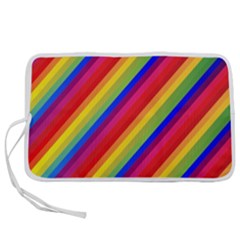 Rainbow-lines Pen Storage Case (s)