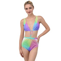 The-sun Tied Up Two Piece Swimsuit
