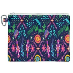 Pattern-vector Canvas Cosmetic Bag (xxl) by nate14shop