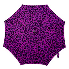 Pattern-tiger-purple Hook Handle Umbrellas (Small)