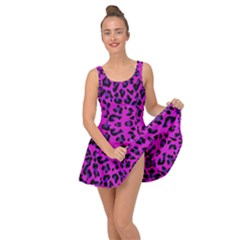 Pattern-tiger-purple Inside Out Casual Dress