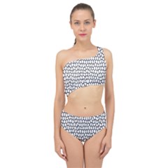 Mosaic Spliced Up Two Piece Swimsuit