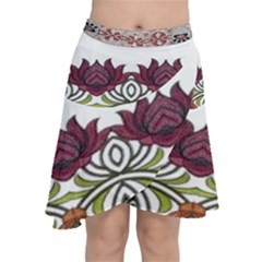 IM Fourth Dimension Colour 3 Chiffon Wrap Front Skirt