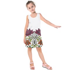 IM Fourth Dimension Colour 3 Kids  Sleeveless Dress