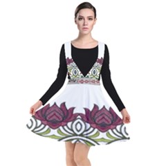 IM Fourth Dimension Colour 3 Plunge Pinafore Dress