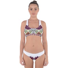 IM Fourth Dimension Colour 3 Cross Back Hipster Bikini Set