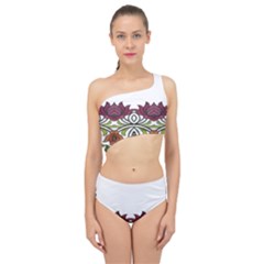 IM Fourth Dimension Colour 3 Spliced Up Two Piece Swimsuit