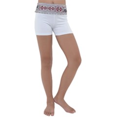 IM Fourth Dimension Colour 3 Kids  Lightweight Velour Yoga Shorts