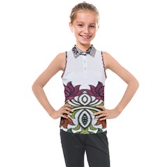 IM Fourth Dimension Colour 3 Kids  Sleeveless Polo Tee