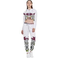 IM Fourth Dimension Colour 3 Cropped Zip Up Lounge Set