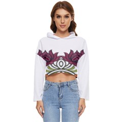 IM Fourth Dimension Colour 3 Women s Lightweight Cropped Hoodie