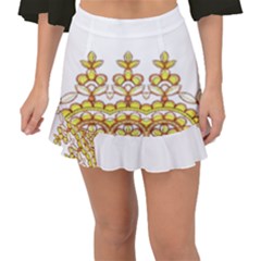 Im Fourth Dimension Colour 4 Fishtail Mini Chiffon Skirt by imanmulyana