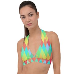 Low-poly Halter Plunge Bikini Top by nate14shop