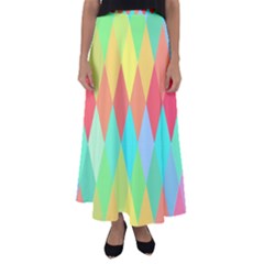 Low-poly Flared Maxi Skirt by nate14shop