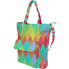 Low-poly Shoulder Tote Bag by nate14shop