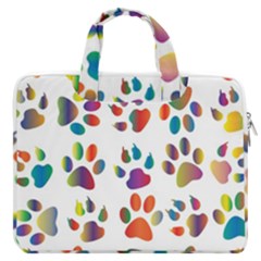 Colorful Macbook Pro 16  Double Pocket Laptop Bag  by nate14shop