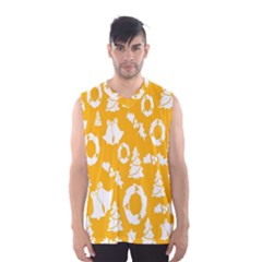 Backdrop-yellow-white Men s Basketball Tank Top by nate14shop