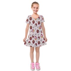 Cake Kids  Short Sleeve Velvet Dress by nate14shop