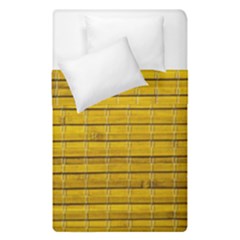 Bamboo-yellow Duvet Cover Double Side (single Size) by nate14shop