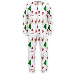 Christmas Tree,santa Onepiece Jumpsuit (men) by nate14shop