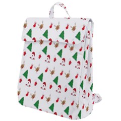 Christmas Tree,santa Flap Top Backpack by nate14shop