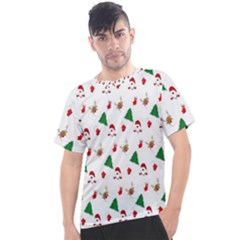 Christmas Tree,santa Men s Sport Top by nate14shop